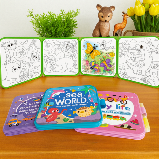 Lunavo™ Yeniden Kullanılabilir Boyama Kitabı